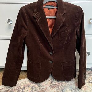 Talbots Brown Corduroy Blazer